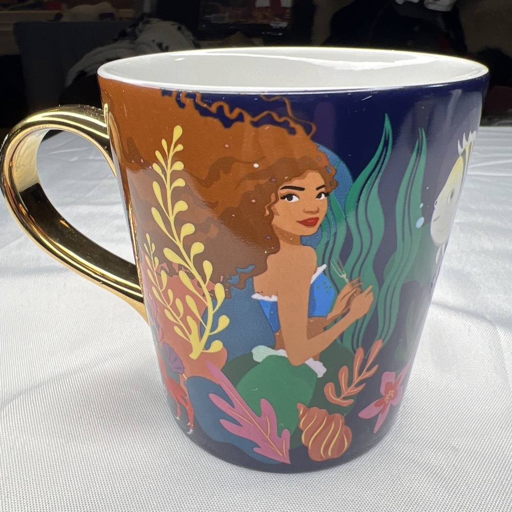 Disney The Little Mermaid My Voice Is a Treasure Coffee Mug Cup 16 oz.
